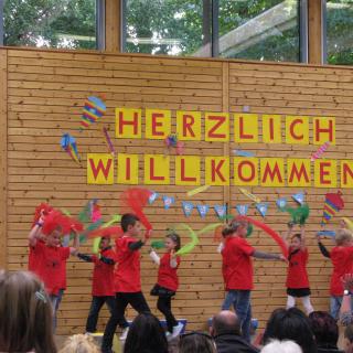 Aufführung bei Einschulungsfeier  2017