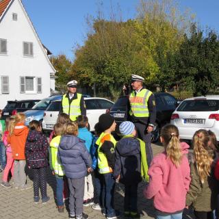 Üben mit der Polizei