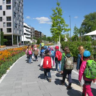 BUGA Besuch der Klasse 1a  18/19