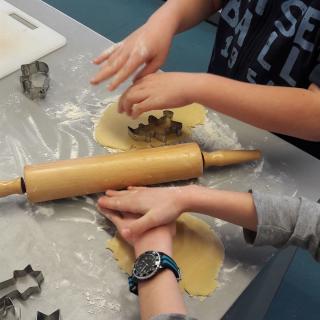 Plätzchen backen