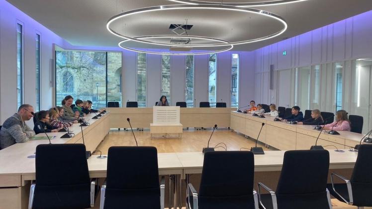 Kinderrat im Rathaus